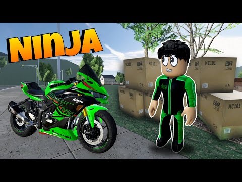 NAGING GRAB FOOD DRIVER AKO na naka REALISTIC NINJA BIGBIKE na Pwedeng pang BOMBAHAN sa ROBLOX