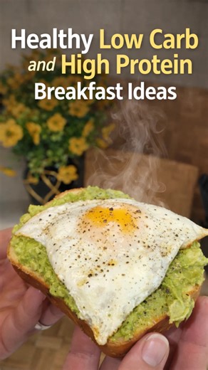 Healthy low carb and high protein breakfast ideas