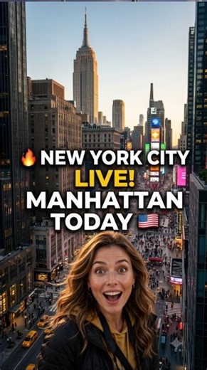 New York City LIVE Manhattan on Tuesday (August 27, 2026)| Golden Hour!