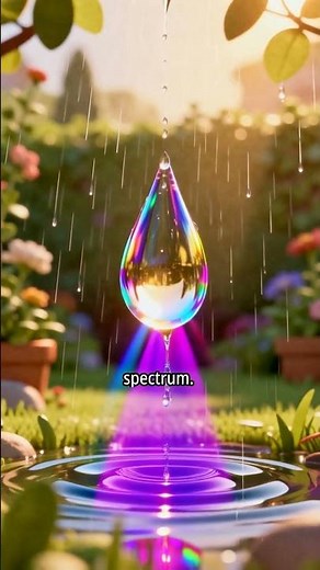 How a rainbow is formed #kidslearning #3danimation #kidsyoutube #funlearning #funfactsforkids
