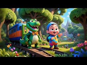 Learn ABC with Dino Train | Alphabet Song for Kids | Baby Songs and Preschool Learning