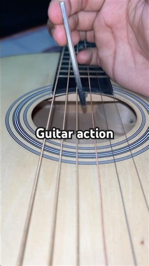 Fix Your Guitar Action at Home (Beginner Guide) #shorts