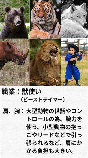 【RPG職業別】 痛めやすい部位2ndシーズン #rpg #ケガ #整体