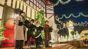 Busch Gardens hosts one of the largest light shows in the country