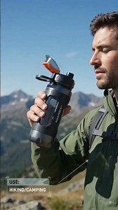 AQUA PURE X1™ | The Ultimate Smart Water Purification Bottle for Every Adventure