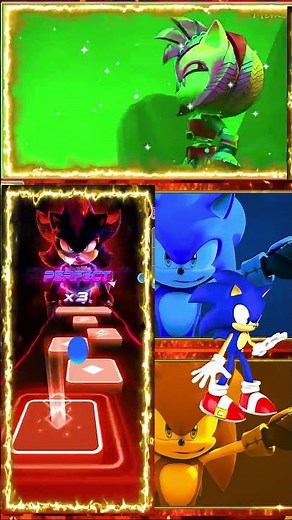 🎶 Sonic Prime ❤️ Coffin Dance Meme Song Cover ⚡ Tiles Hop #shorts