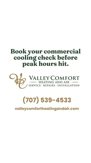If customers leave your store faster than they arrived, your cooling system might be part of the problem. High heat makes it harder for people to stay, shop, and buy. Don’t let comfort issues hurt your business. Our commercial HVAC service ensures your system stays ahead of foot traffic and temperature spikes. A comfortable customer is one who stays longer and shops more. https://valleycomfortheatingandair.com/commercial-hvac/ | Valley Comfort Heating and Air | Facebook