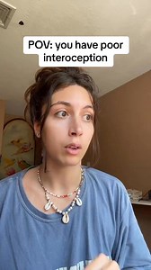 Poor interoception is commonly seen in autistic/ADHD people. It's when there is a disconnect between your brain and body and you struggle to feel your body cues. This is something I really struggled with as a child. I was very underweight because I struggle to feel when I'm hungry and as a child I didn't really eat. #actuallyautistic #autismsupport #audhd #neurodivergent | Morgan Foley