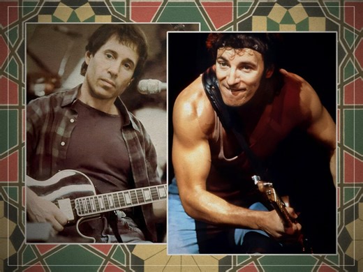 The two artists Paul Simon compared Bruce Springsteen to