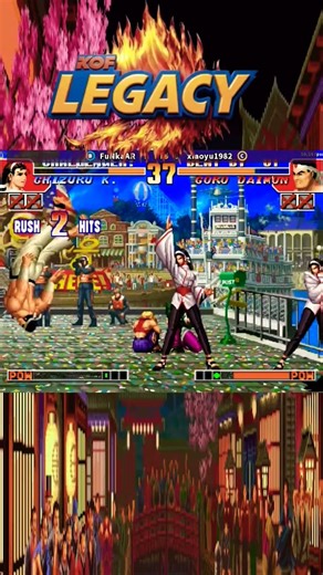 “DE VIRADA CHIZURU 🆚 DAIMON ! | KOF ’97 SHORTS”