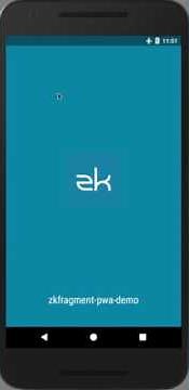 ZK 8.5 Fragment Component PWA Demo (Mobile)