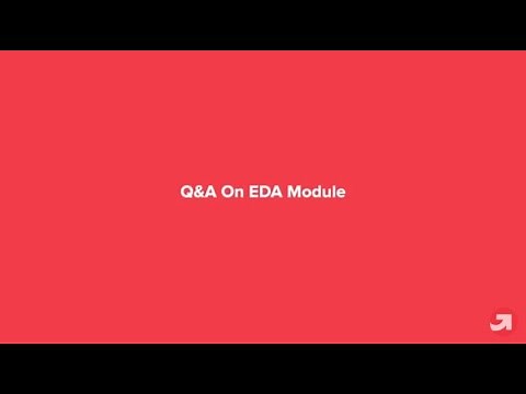 Exploratory Data Analysis (eda) in Data Science QnA Session | upGrad