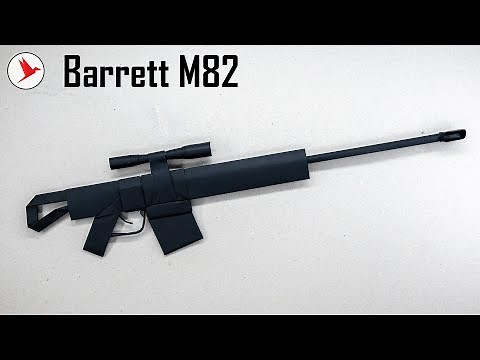 Build Your own M82 Barrett Sniper Rifle - an Exciting DIY Project