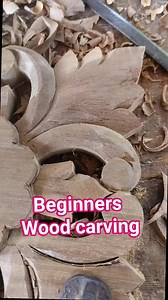142 reactions · 6 comments | Wood carving for beginners #beginners #woodcarving #ukirankayu #bermainkayu #tutorial | Narsiman Art | Facebook