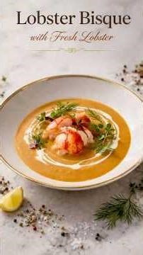 Lobster Bisque with Fresh Lobster: The Soup Born from Poverty