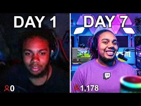 I Transformed a Streamer's Life in 7 Days!