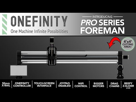 Introducing the Pro Series Foreman - 4x4 CNC!