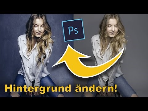 Hintergrund einfügen in 2 Minuten - Photoshop tutorial