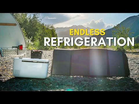 The BEST Portable Fridge and Solar Combo for Camping on a Budget!