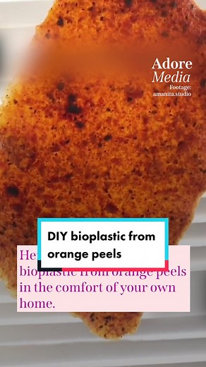 Making Bioplastic from Orange Peels: A Simple Guide