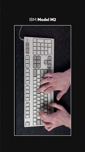 IBM Buckling Spring Sound Evolution | Model F vs Model M vs Unicomp