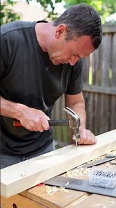 Installing nails using simple super strong tools by workers #shorts
