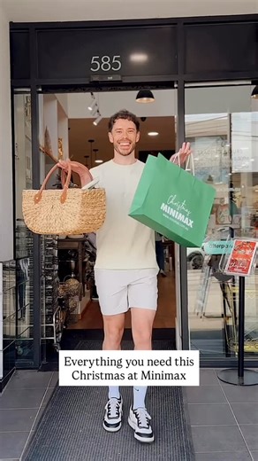 Minimax on Instagram: "It’s our favourite time of year! 🎄 @whatsadambaking stopped by our Toorak store to stock up on a few favourites. #ChristmasGiftideas #GiftGuide #Christmas2025"