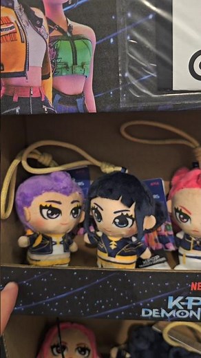 KPop Demon Hunters Plush Bag Clips at Target