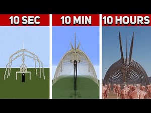 Eren Founding Titan in MINECRAFT: 10 Hours, 10 Minutes, 10 SECONDS!