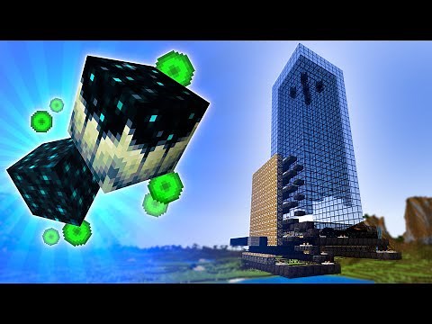 Stockage d'XP avec Tour à Mobs et Sculk - Minecraft 1.19