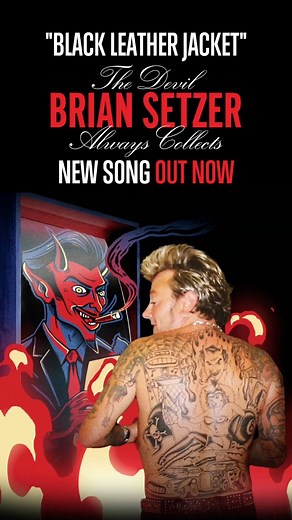 Brian tells the story of his first black leather jacket. New song out now from Brian's forthcoming album, 'The Devil Always Collects' out Sept. 15th. 💥🔥 https://lnk.to/BrianSetzer | Brian Setzer