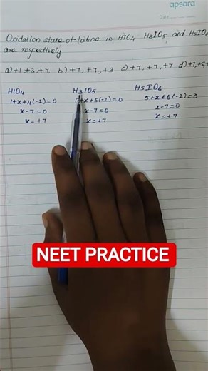 NEET PRACTICE/Question and Answer/Redox reactions