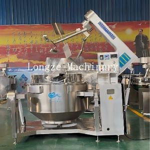 [Hot Item] Stainless Steel Commercial Horizontal Vacuum Planetary Electric Cooking Mixer for Syrup