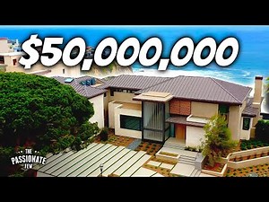 Inside A $50,000,000 Luxury Oceanfront Mansion In Laguna Beach! (NEWLY BUILT)