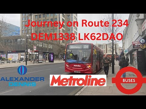 Extended | Journey on Route 234 | DEM1338 (LK62DAO)