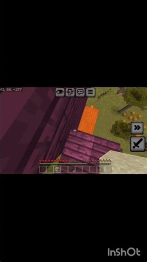 sand mlg😂😂 #minecraft #gaming #mlgclutch