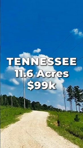 11 Acres of TENNESSEE Land for Sale with Power & Fiber Internet • LANDIO