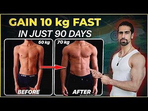 Gain 10 kg FAST in Just 90 Days | Full Workout & Diet Plan (Skinny to Muscular)