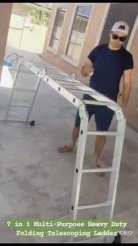 LUISLADDERS Folding Telescoping Ladder Review