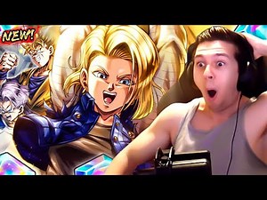 NEW Android 18 Summons to SAVE my FAVORITE Team! (also LF Trunks & Gohan..)