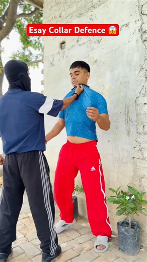 Esay Collar Defence 😱🥋 #selfdefence #judo #viral #selfdefense #explore