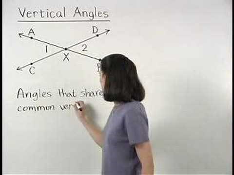 Vertical Angles - MathHelp.com - Geometry Help