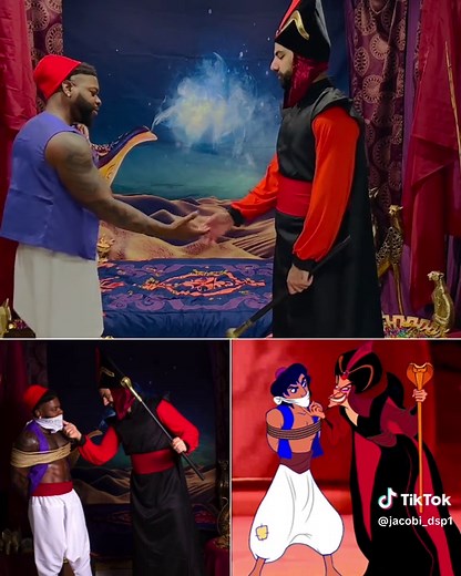 A W(hole) New World 🌍 Jacobi’s Aladdin #h#humorf#fypr#reelsv#viralA#Aladdin