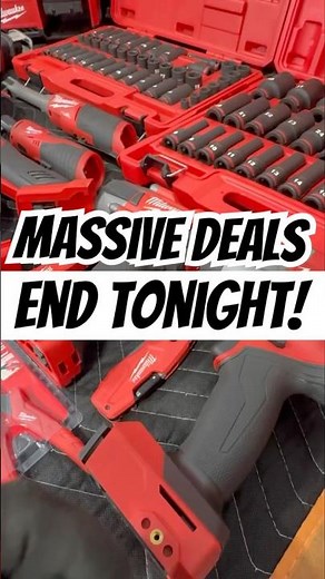 🚨 LAST CHANCE: Milwaukee Tool Deals End TONIGHT!