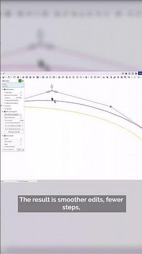 🆕 Edit Curve – Control Point Improvements in Onshape