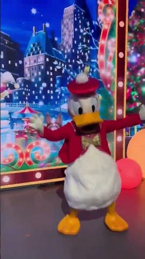 °o° Donald Duck fête Noël au Studio Theater