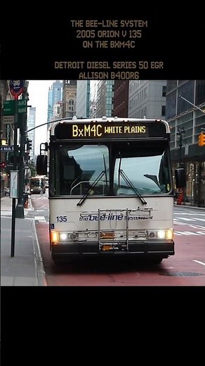 The Bee-Line System 2005 Orion V 135 On The BxM4C #nyc #newyorkcity #buses #metro #transit #bus