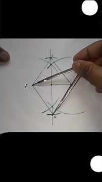 How to construct Rhombus|| construction of Rhombus 🔥🔥🔥