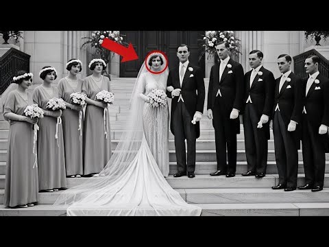 This 1920 Wedding Photo Looks Joyful — Until You Notice the Bride’s Expression