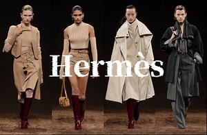 【秀场直击】 Hermès 2025 AW丨 本次秋冬系列打破性别二元对立，推出了多款中性化的单品，同时也保留了经典的优雅气质